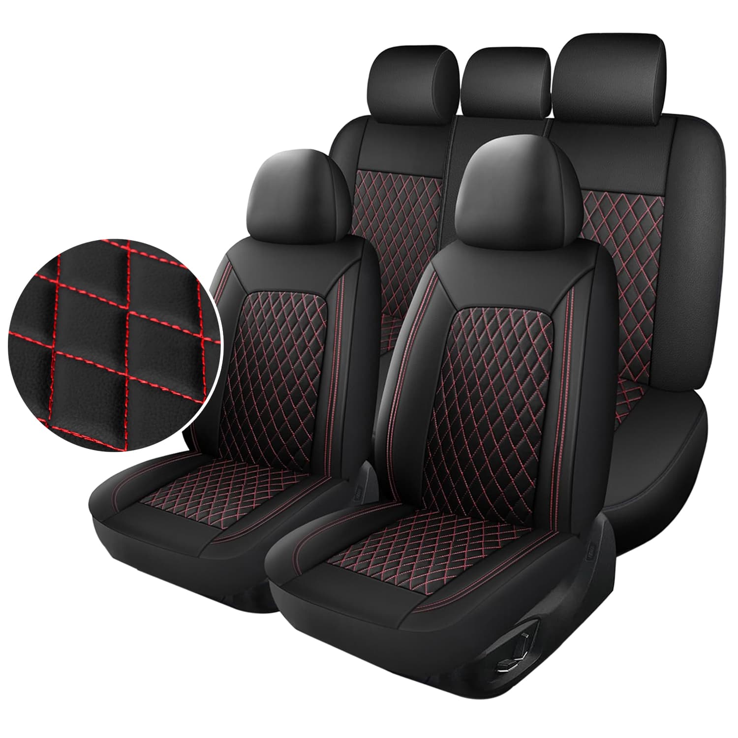 Quilted Diamond 5-Seat Car Cover
