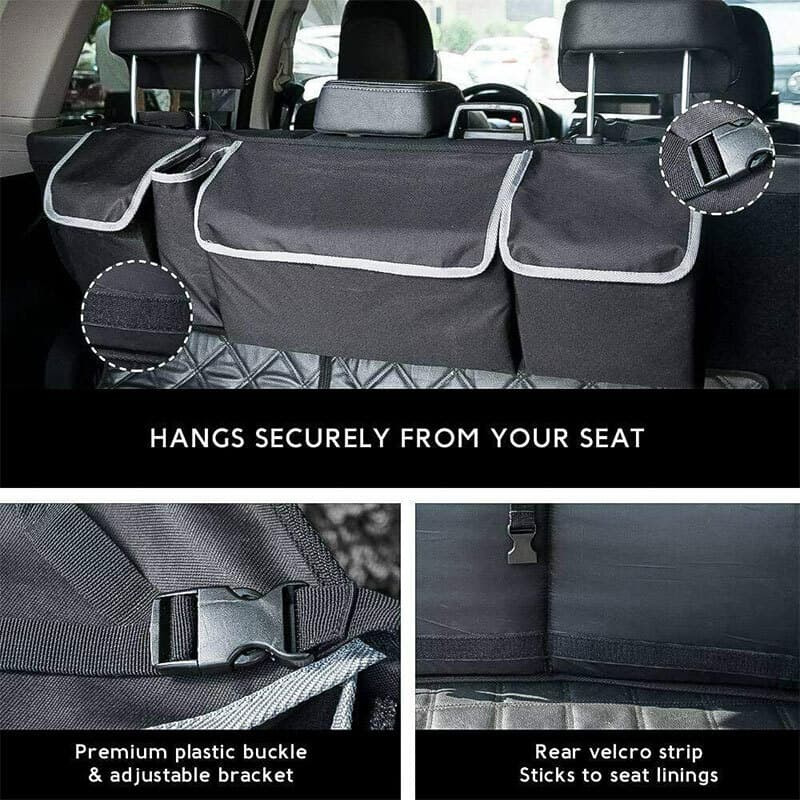 Car Boot Seat Organizer Storage Bag