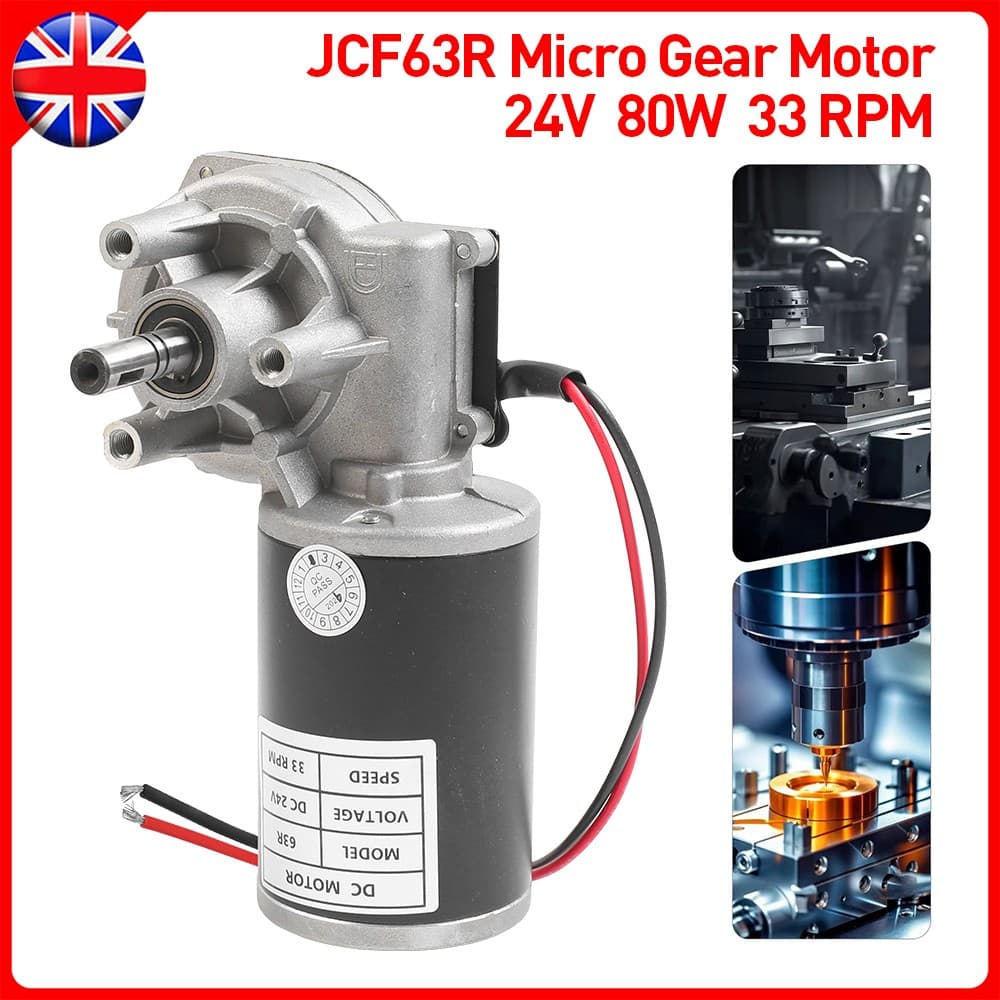 24V DC Reversible Gearmotor 30W