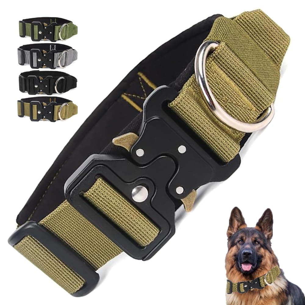 Tactical Reflective Dog Collar