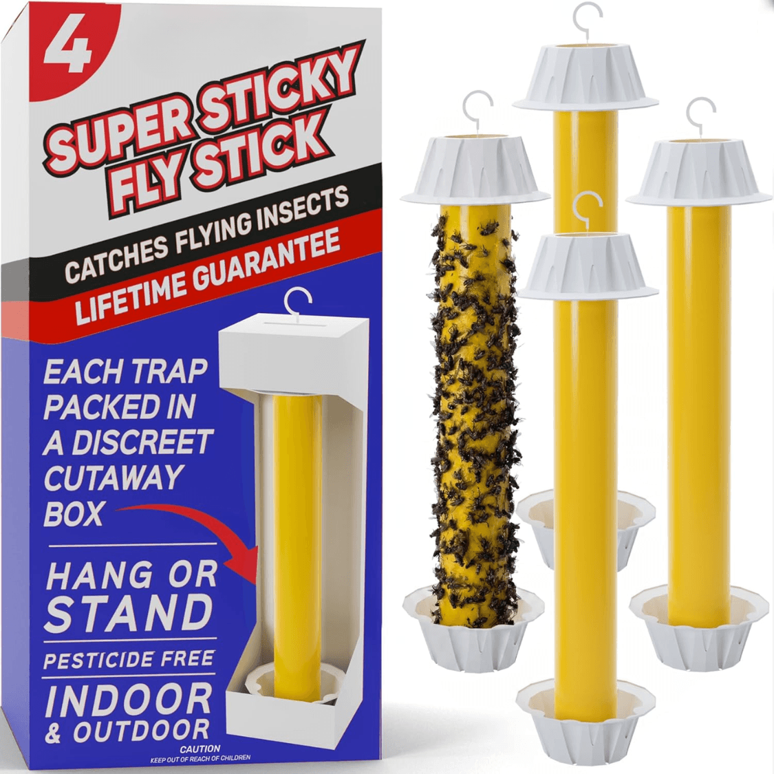 Sticky Fly Traps Indoor Outdoor