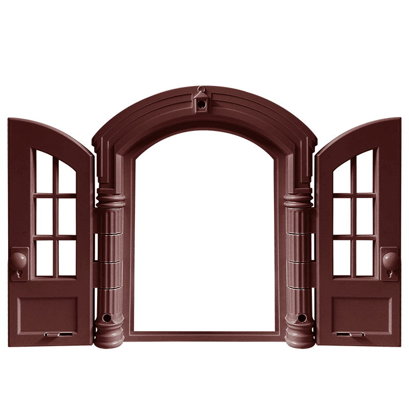Indoor Cat Door With Double Design