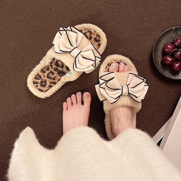 Women's Plush Cotton Home Slippers