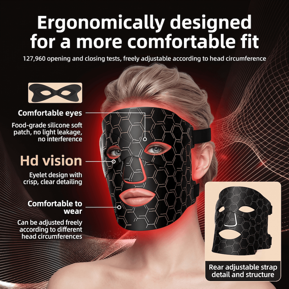9D LED Phototherapy Beauty Mask