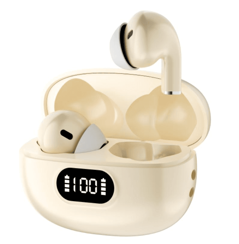 Wireless Earbuds In Off-White