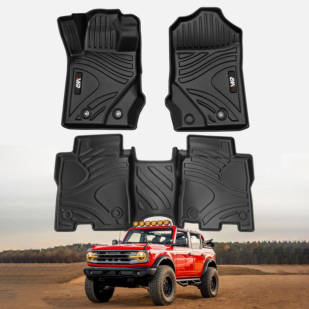 All-Weather Bronco Floor Mats