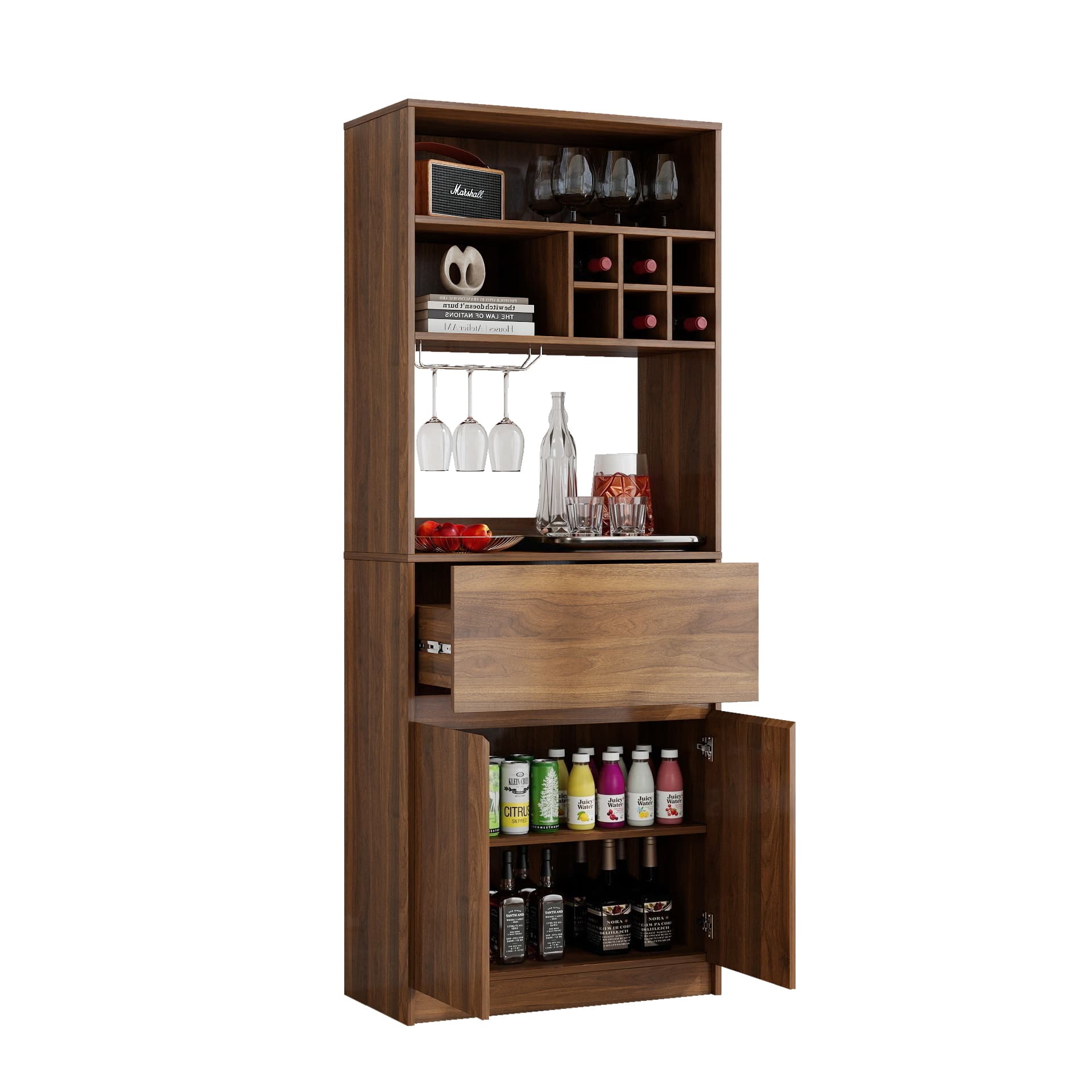 Multi-Functional Wine Cabinet