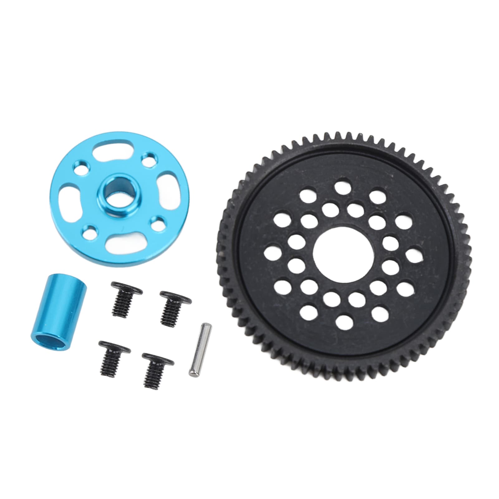 Steel Gear Set 68T Replacement Part Accessory High Speed Gear Kit For Tamiya TT 02 RC Cars