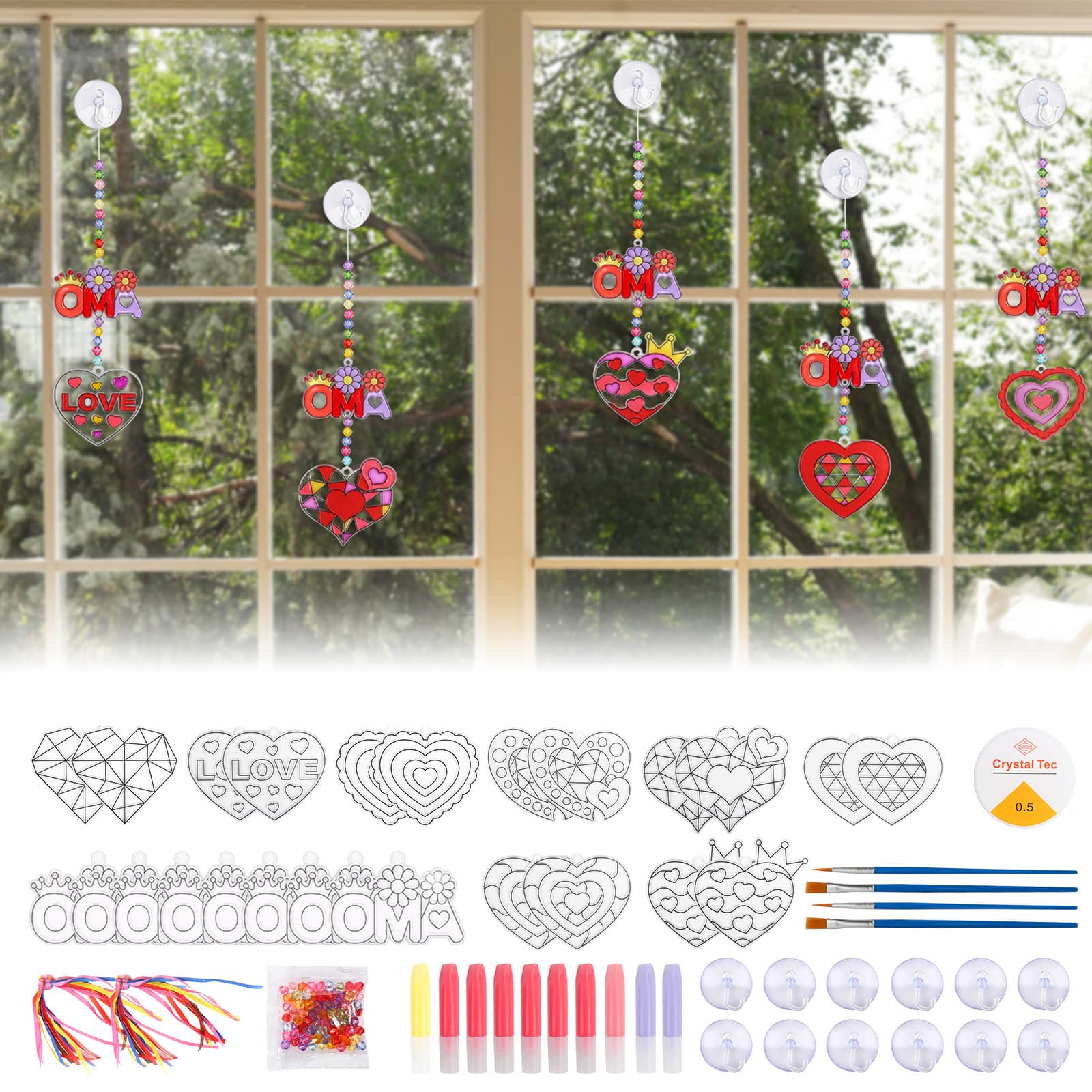 OMA Easter Craft Set 16-Piece