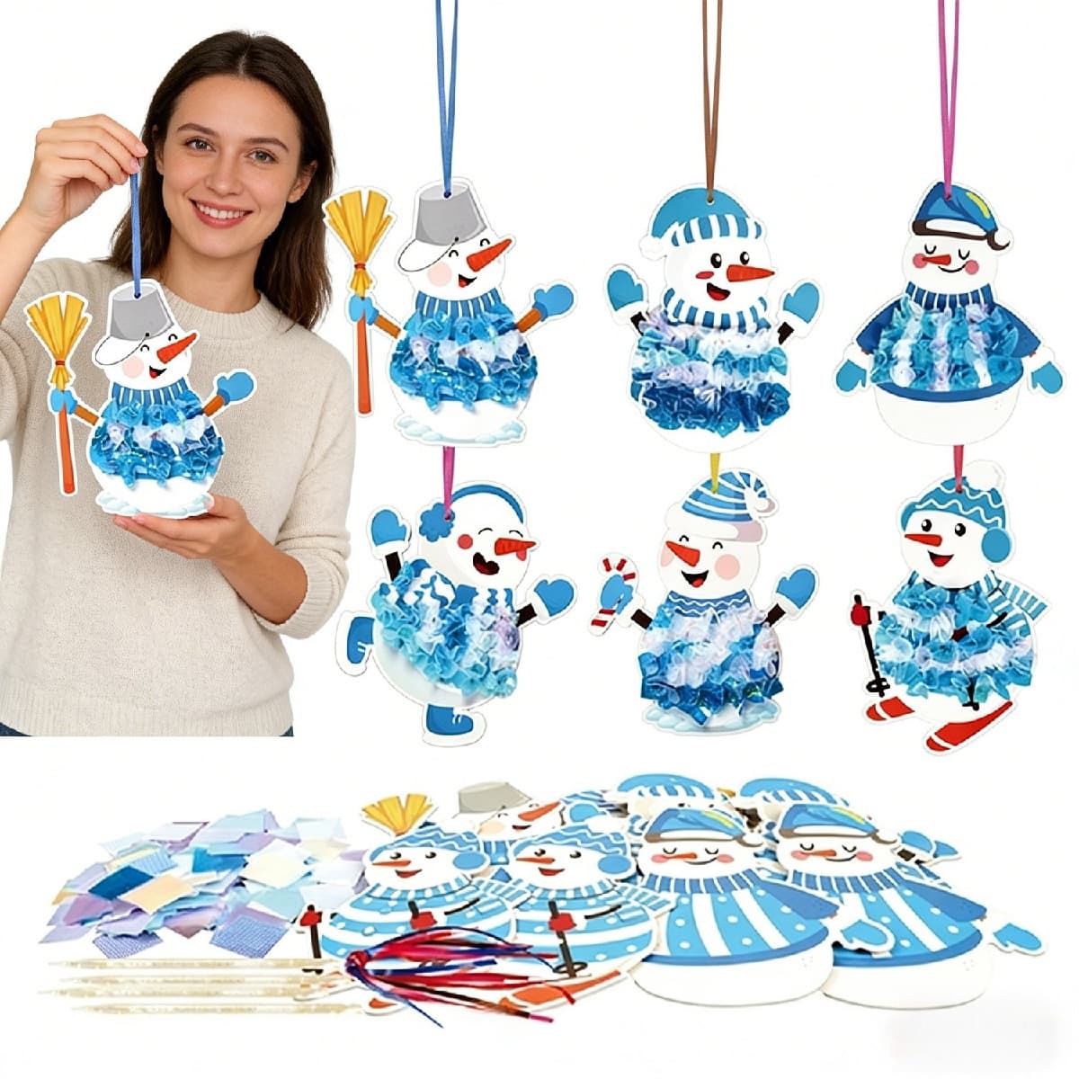 Christmas Snowman Craft Kit
