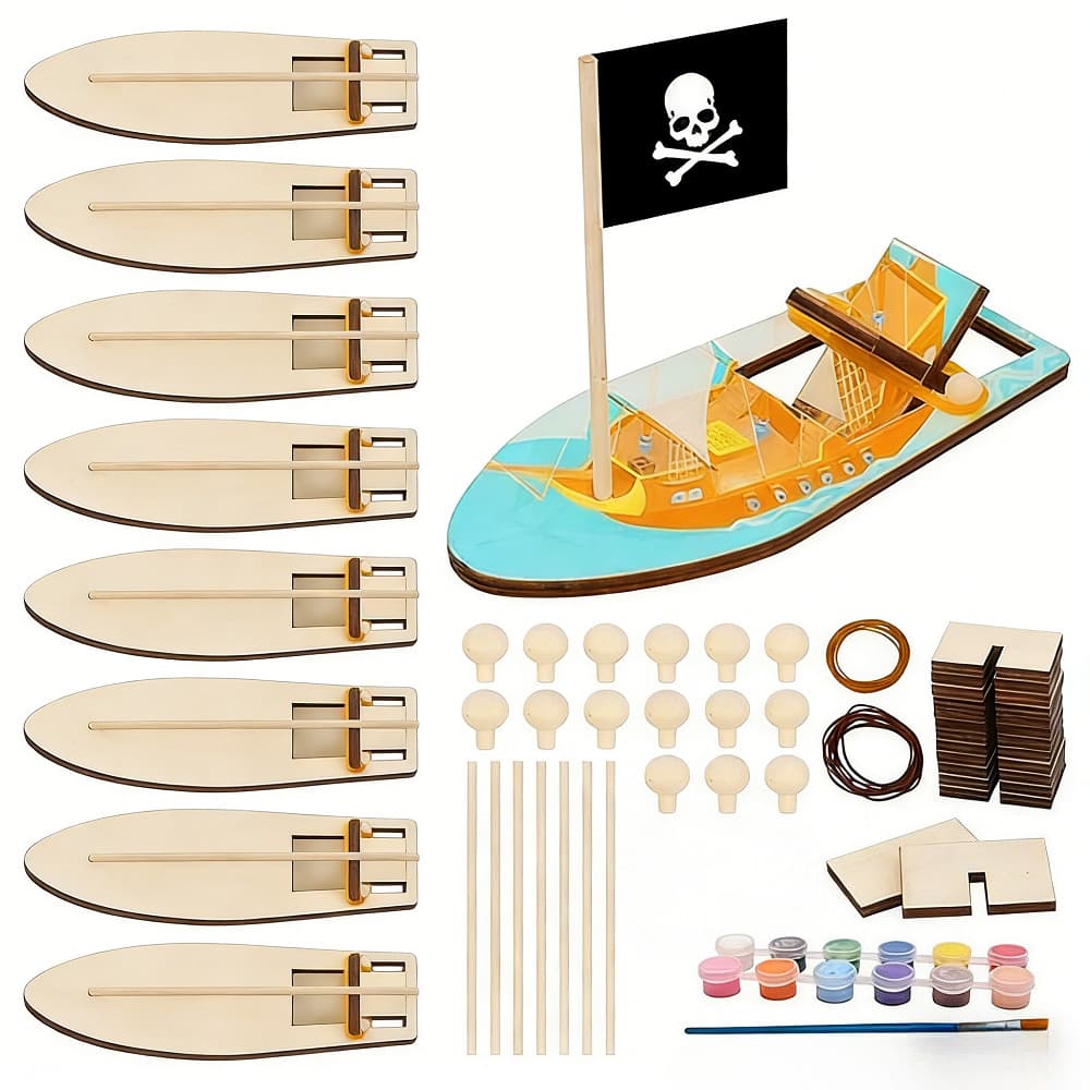 Maritime Wooden Ship Craft Kit