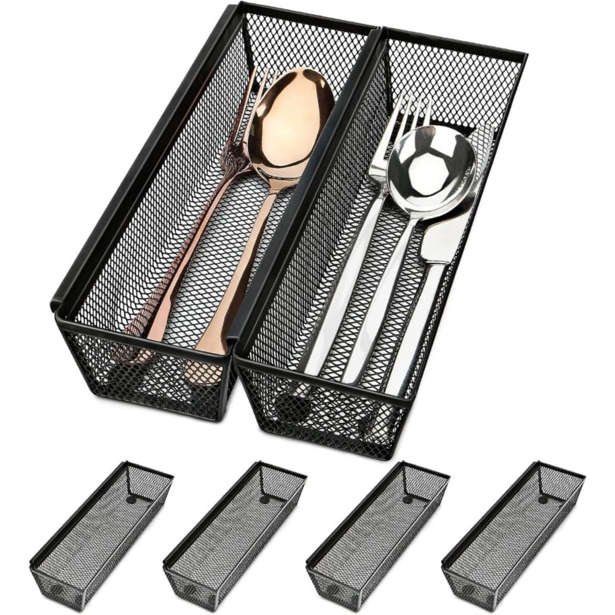 Locking Cutlery Drawer Organizer