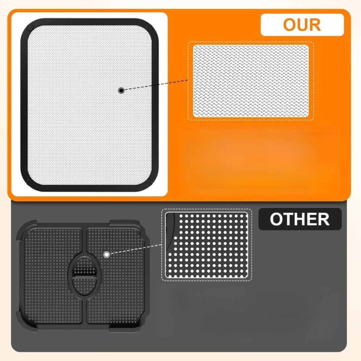 Air Fryer Splash Guard Set
