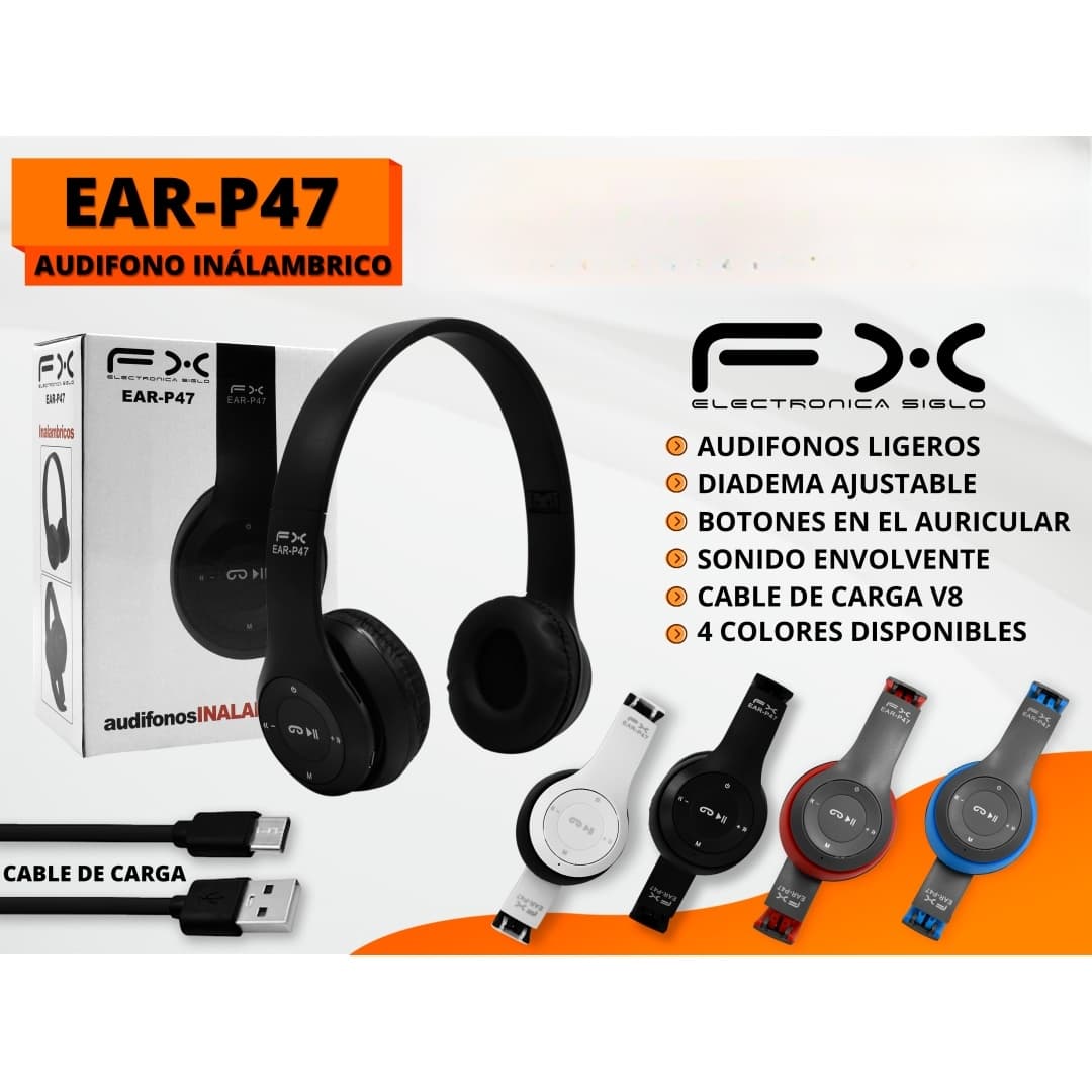P47 Wireless Bluetooth Headset