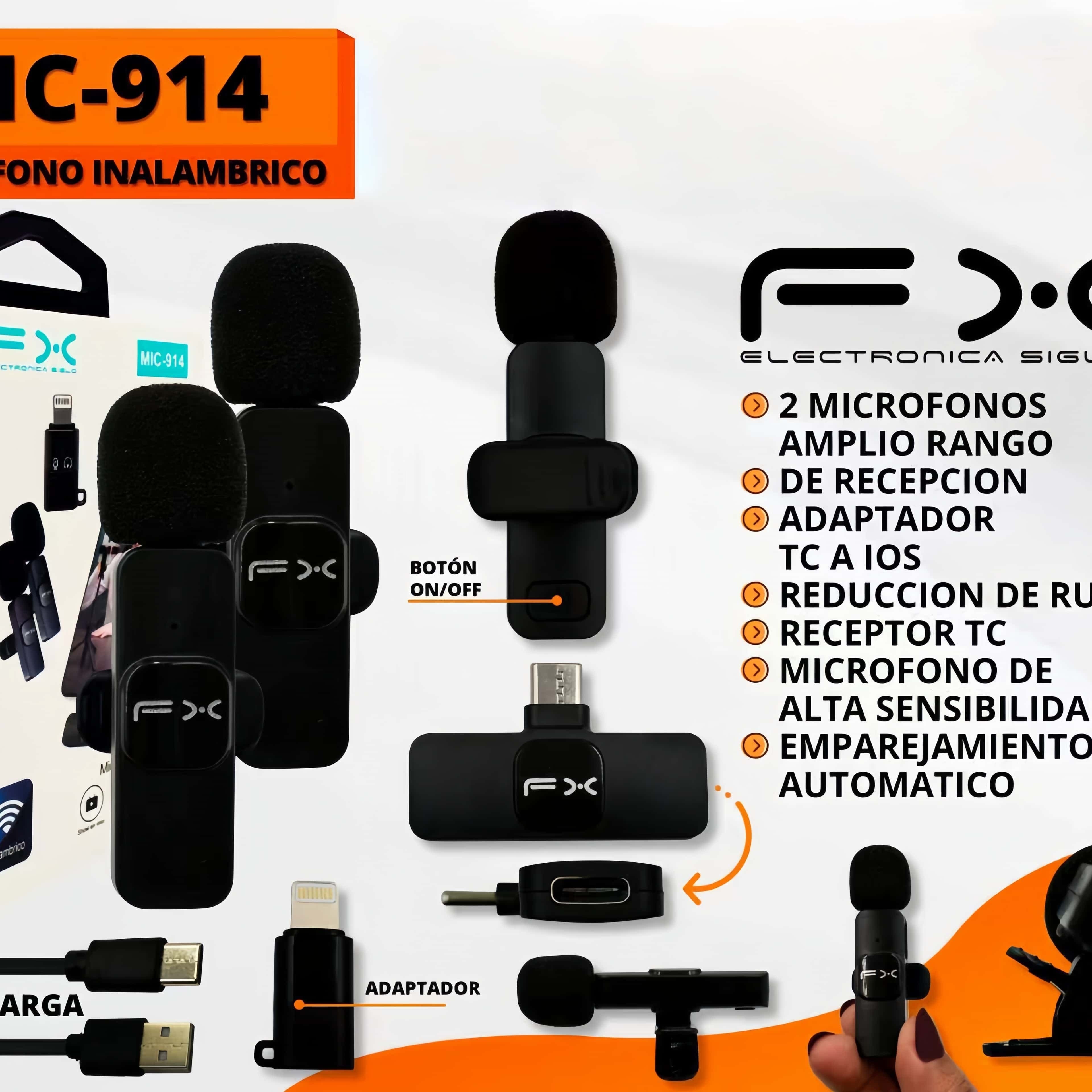 Wireless Dual Lavalier Microphone