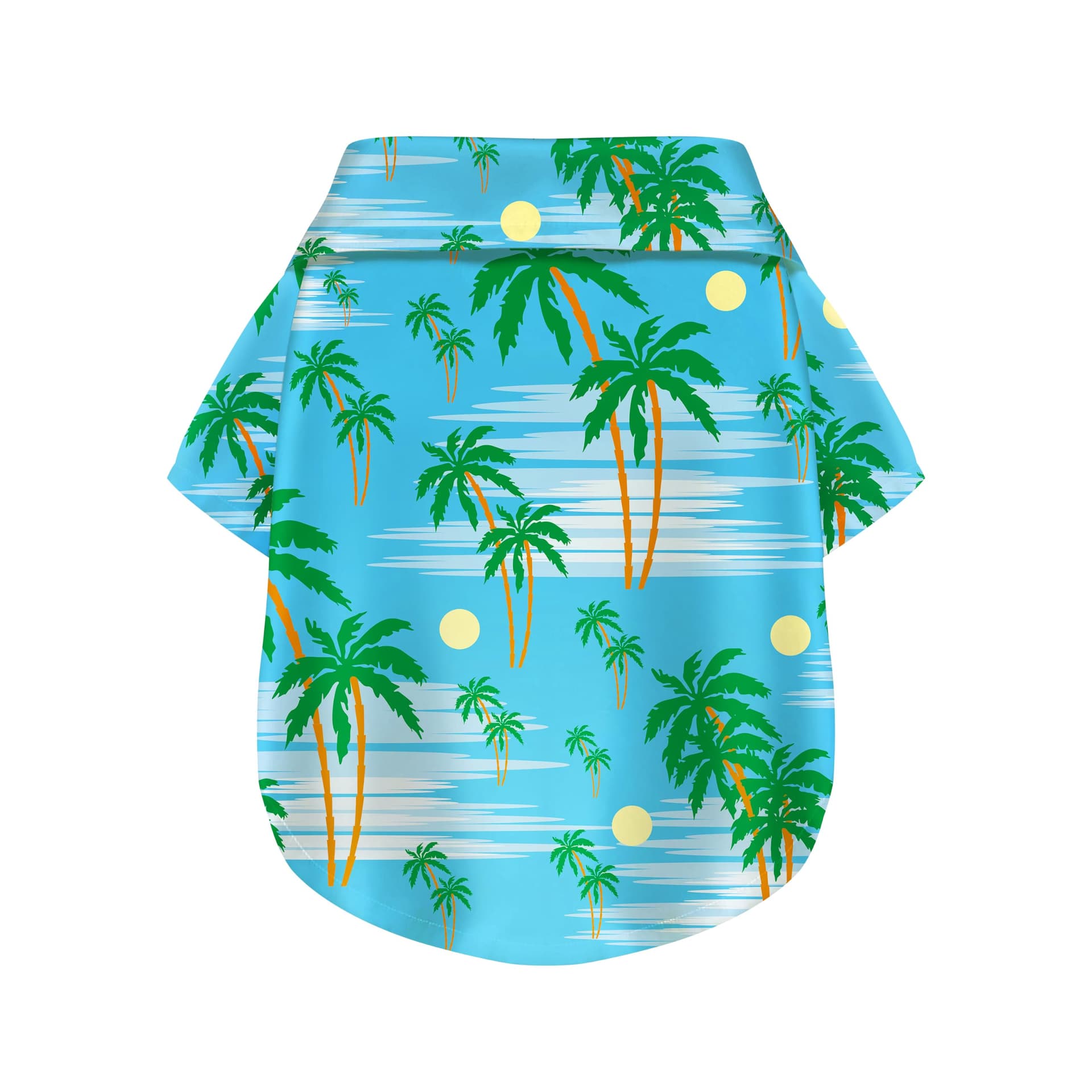 Coconut Tree Hawaii Dog T-Shirt