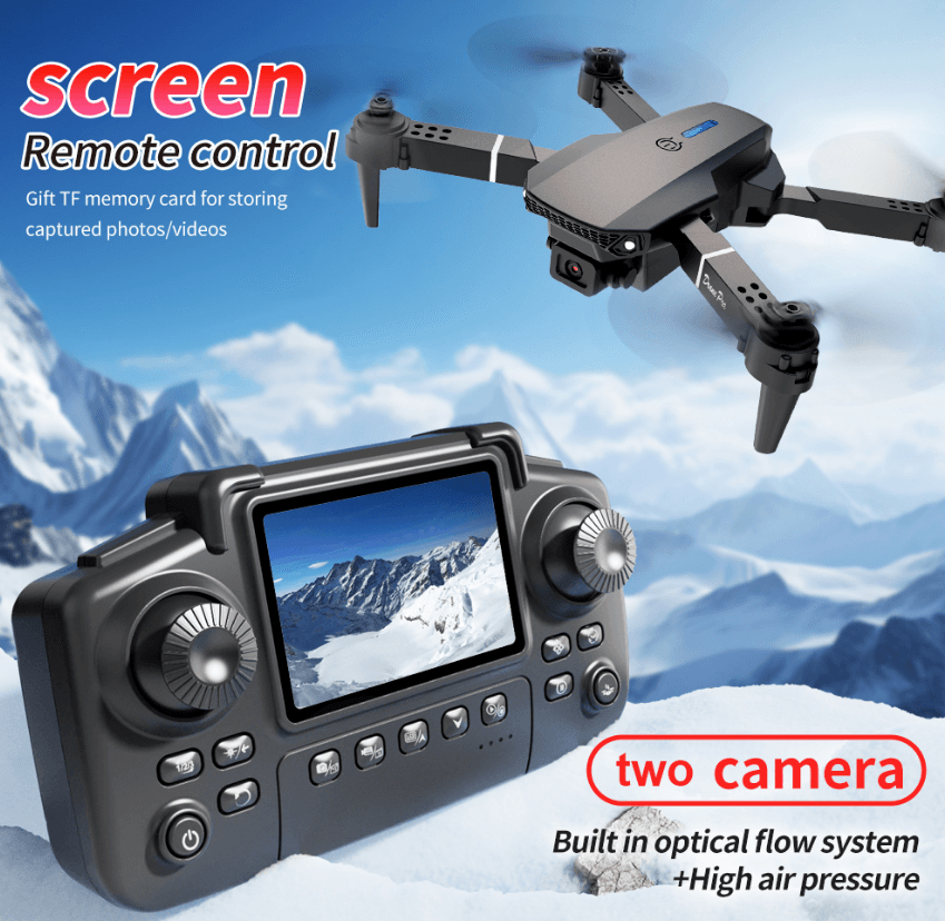 Dual-Battery Aerial Camera Drone