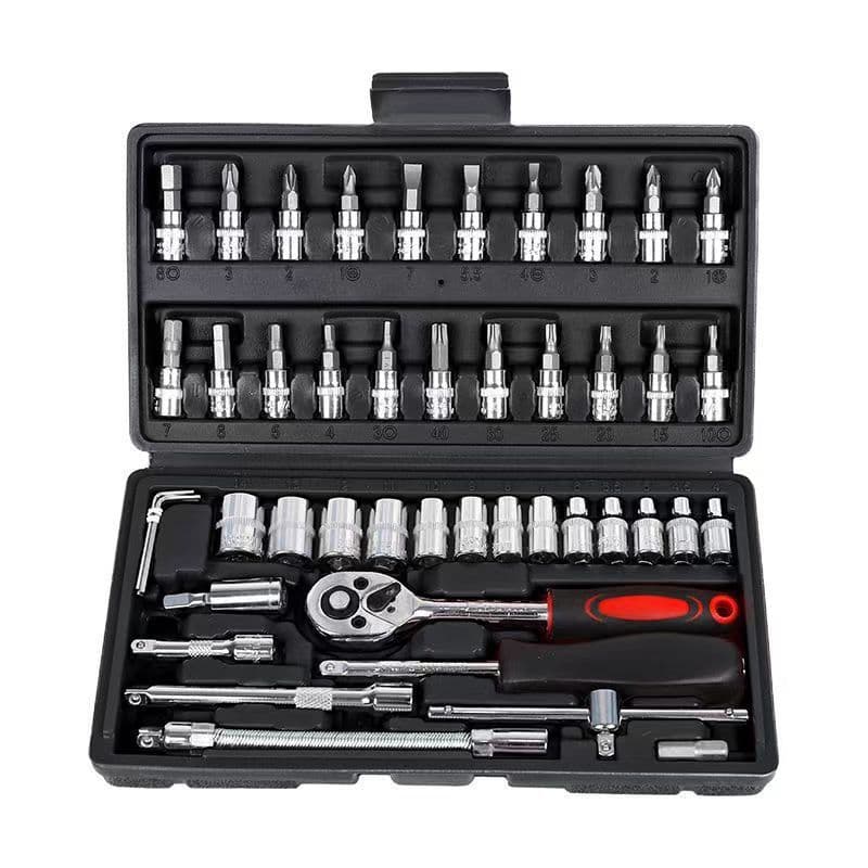 46-Piece Socket Wrench Tools