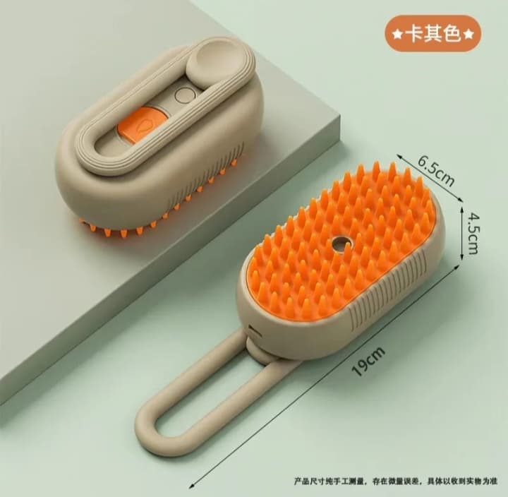 Electric Pet Grooming Spray Brush