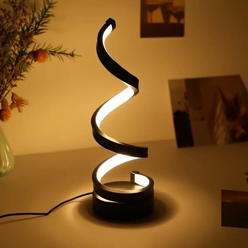 Aluminum Serpentine Night Light