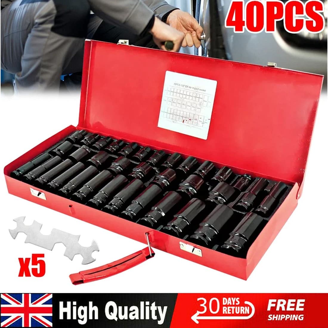 Deep Impact Socket Set