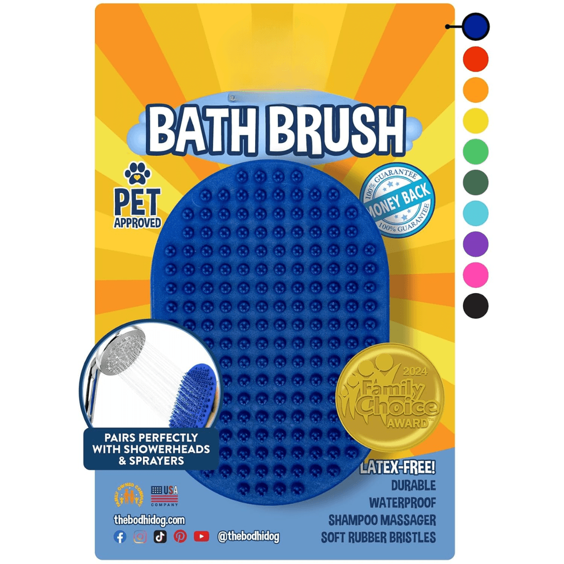 Dog Grooming Bath Brush