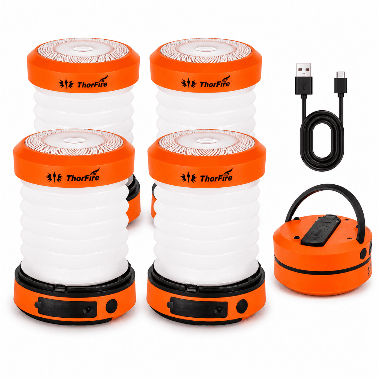 Collapsible LED Camping Lamps