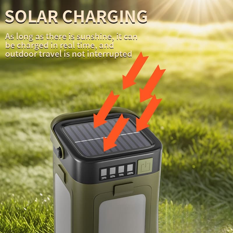 Solar-Powered Camping Ambient Light