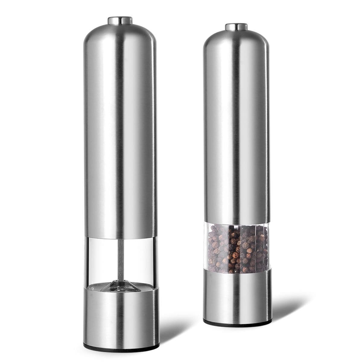 Electric Stainless Steel Pepper Grinder