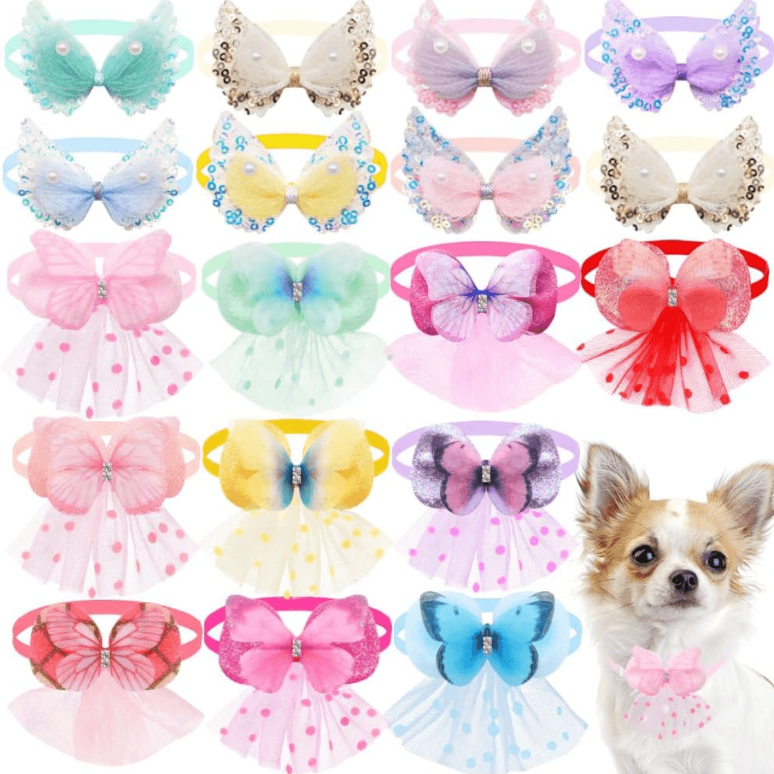 Cute Dog Collar Grooming Set