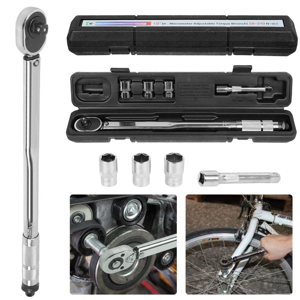 Precision Ratcheting Torque Wrench Set