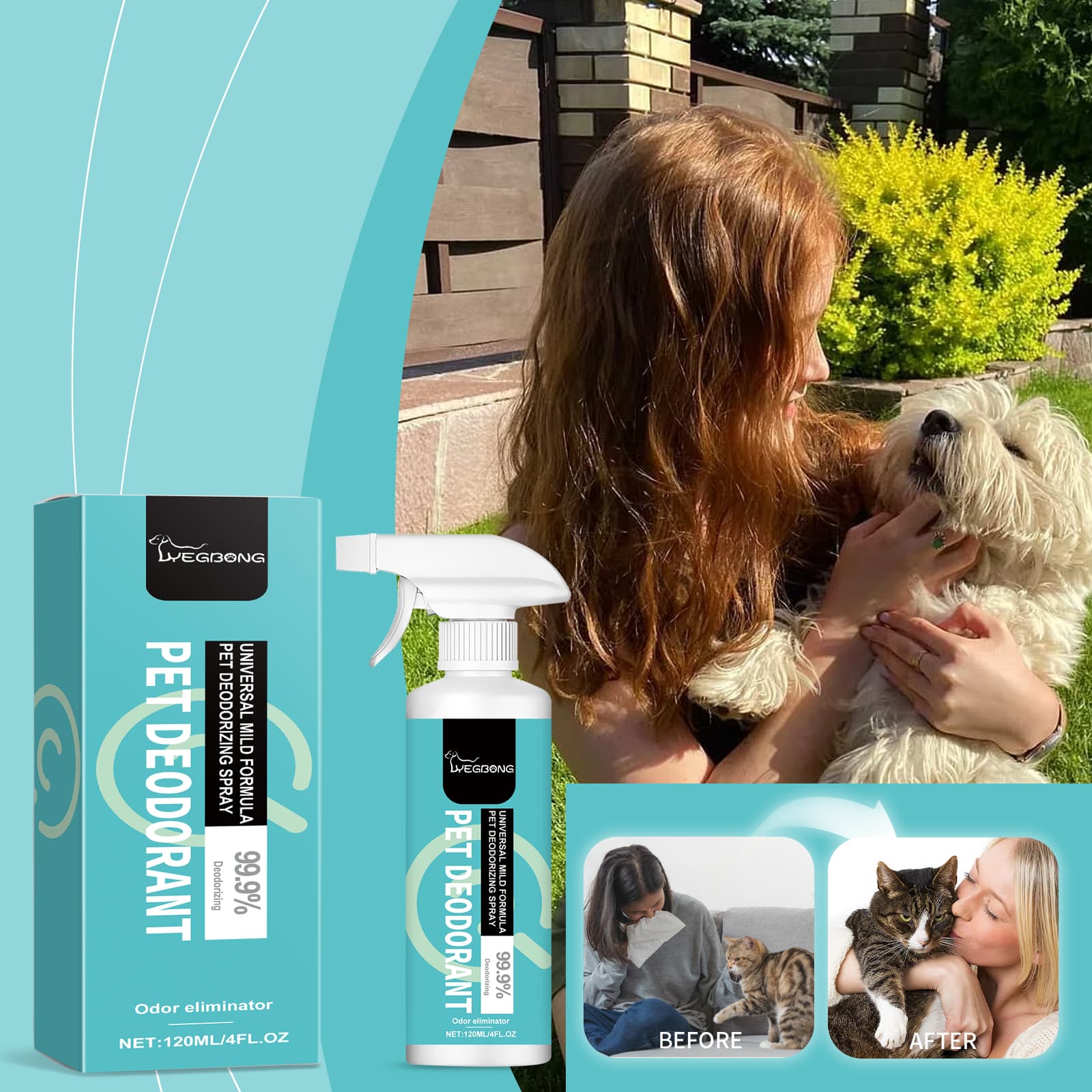 Pet Odor Eliminator Spray