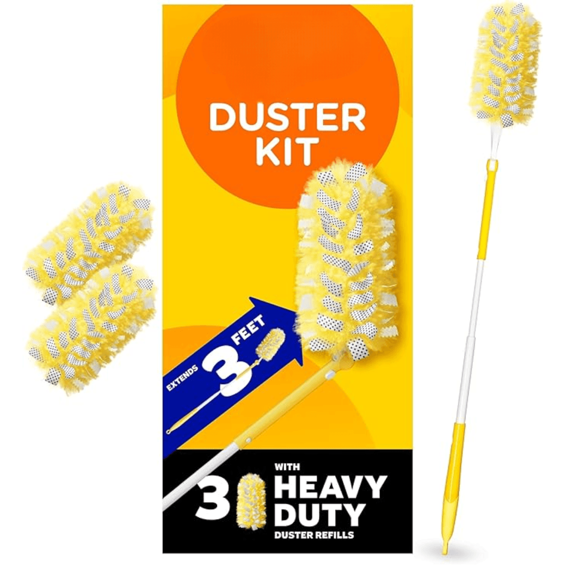 Extendable Duster Cleaning Kit