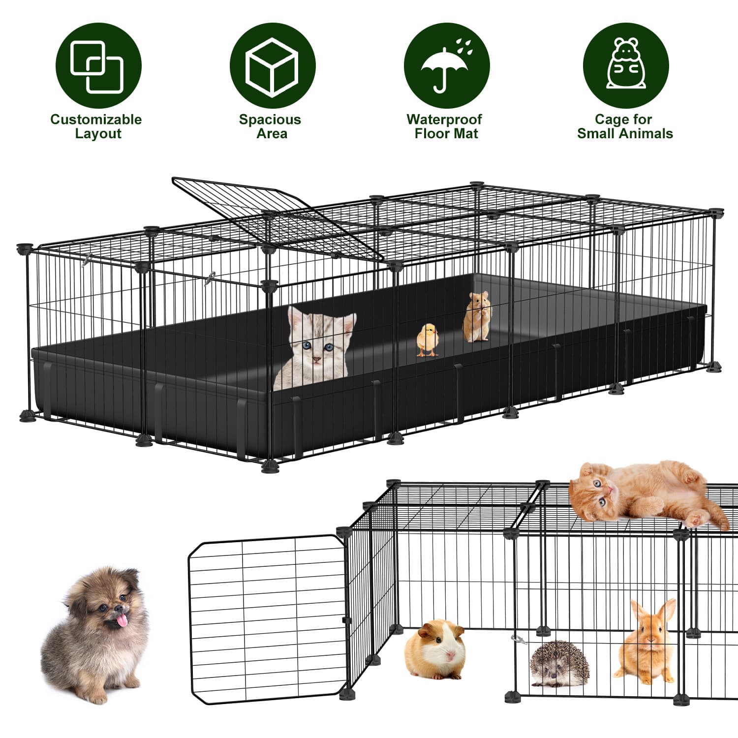 DIY Small Animal Playpen