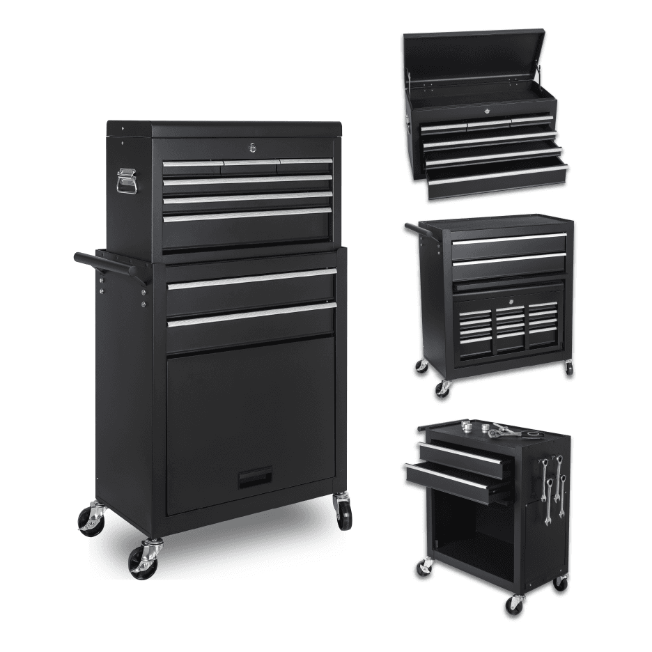 8-Drawer Rolling Tool Storage