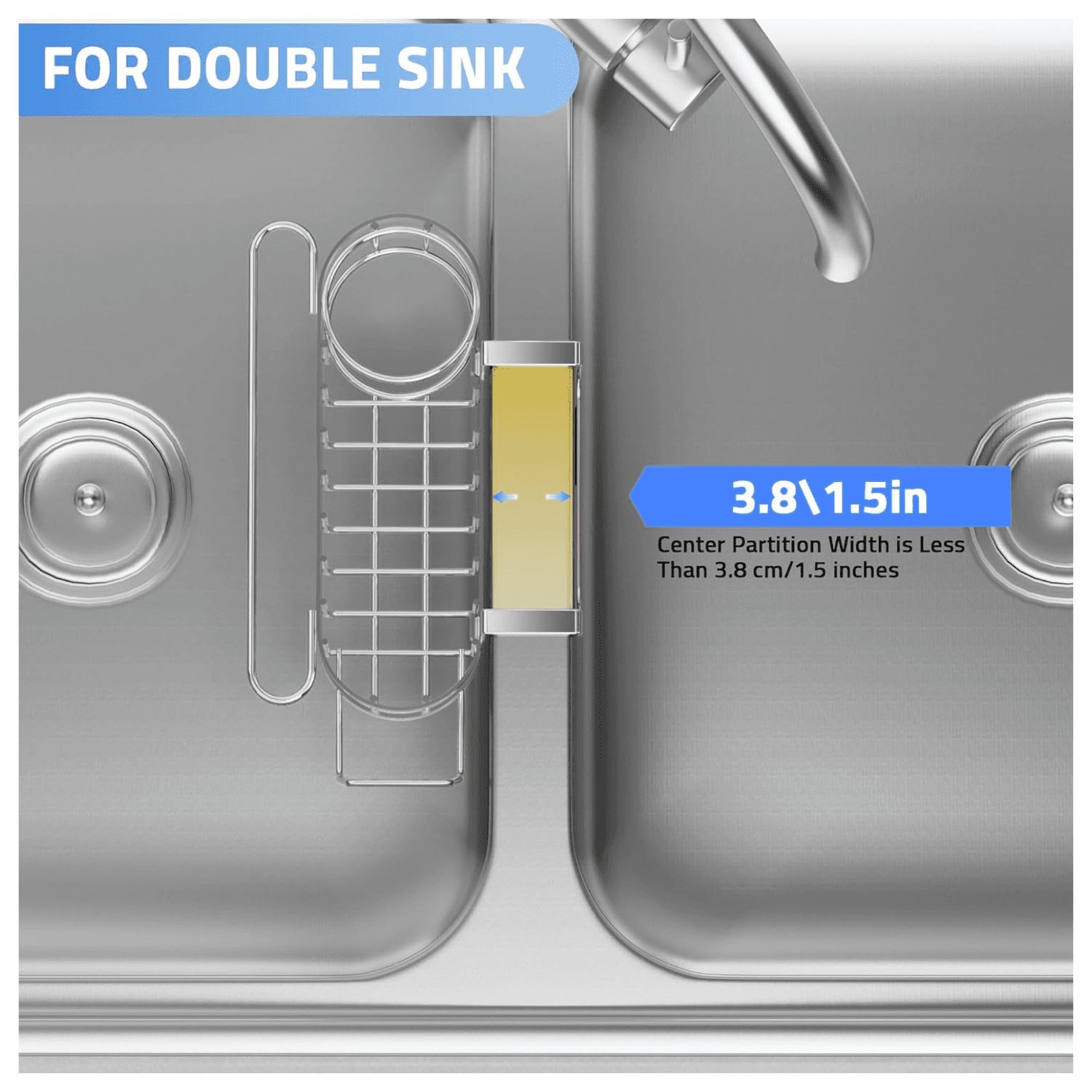 Stainless Steel Sink Caddy
