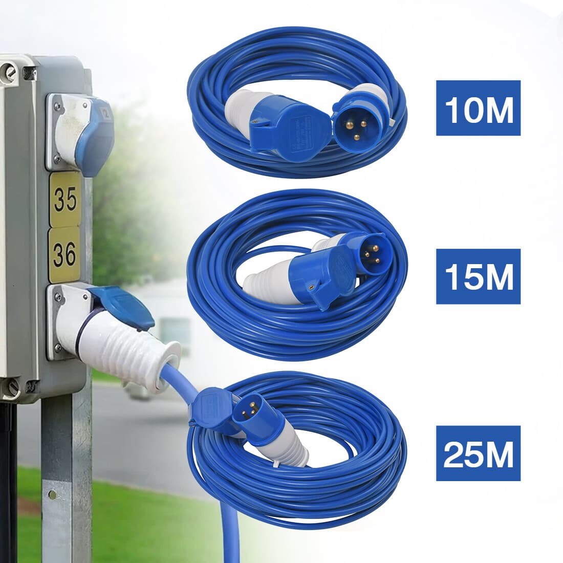 Waterproof Camping Hook Up Cable