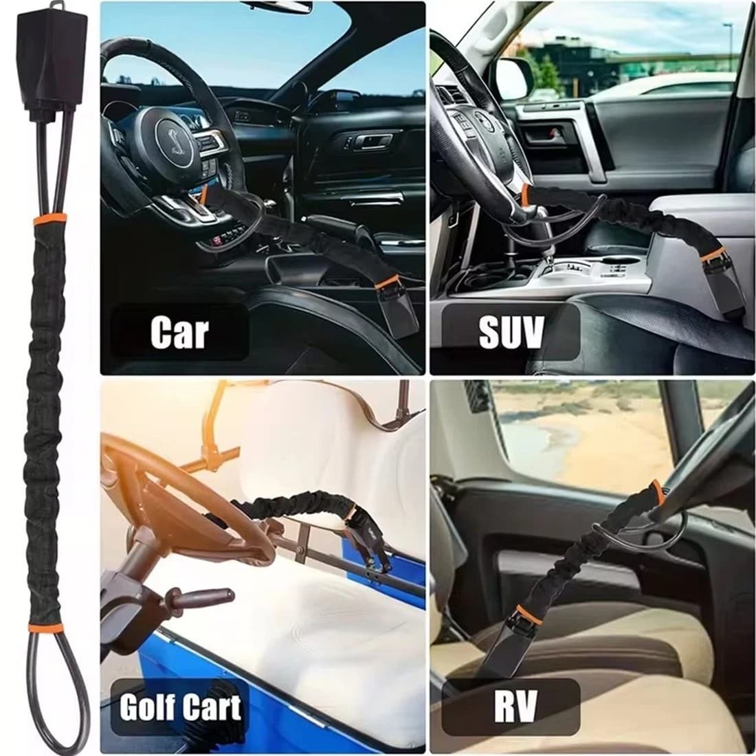 Heavy Duty Steering Wheel Lock