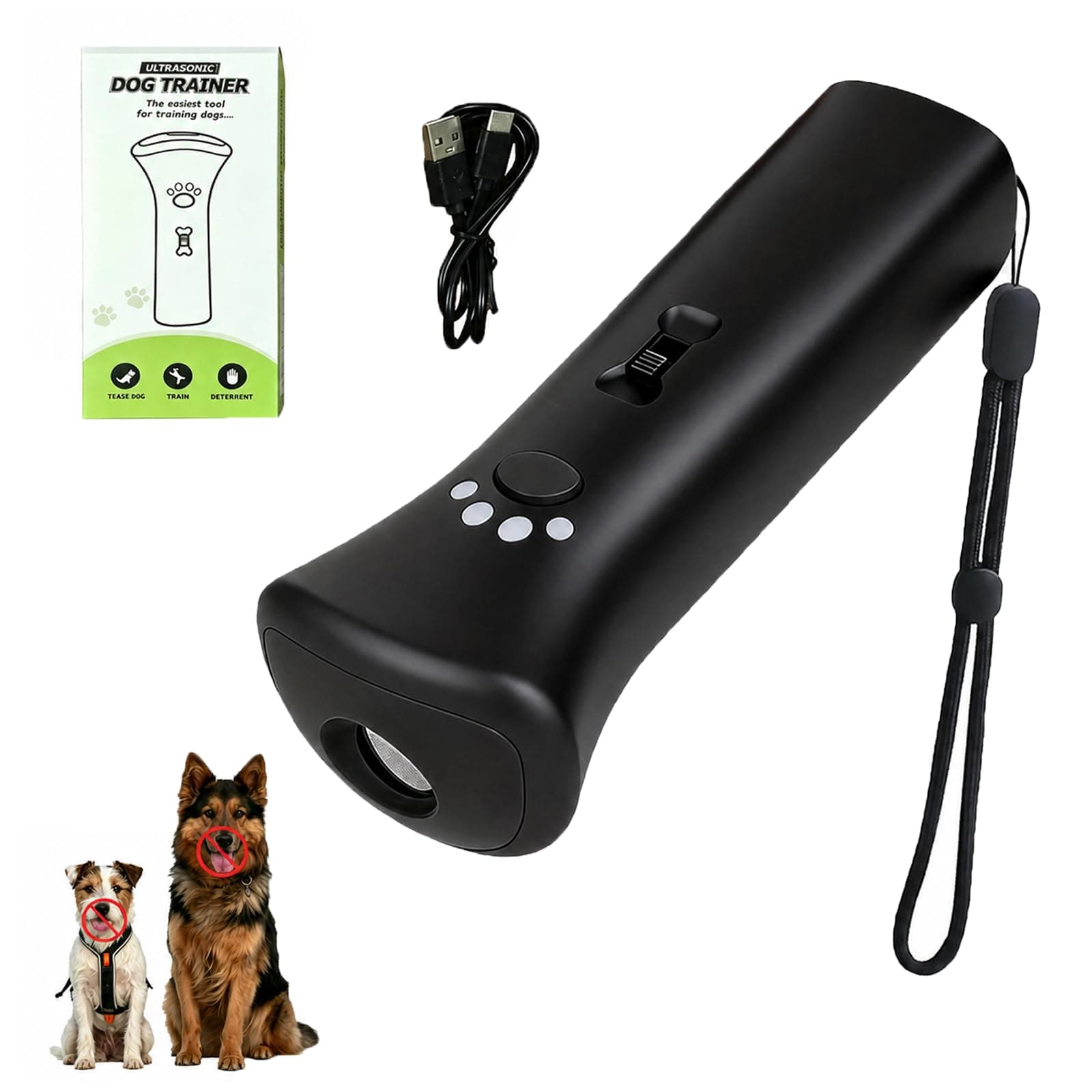 Ultrasonic Dog Anti-Barking Training Device