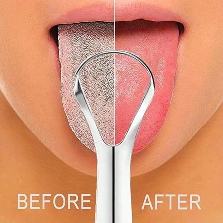 Stainless Steel Tongue Scraper