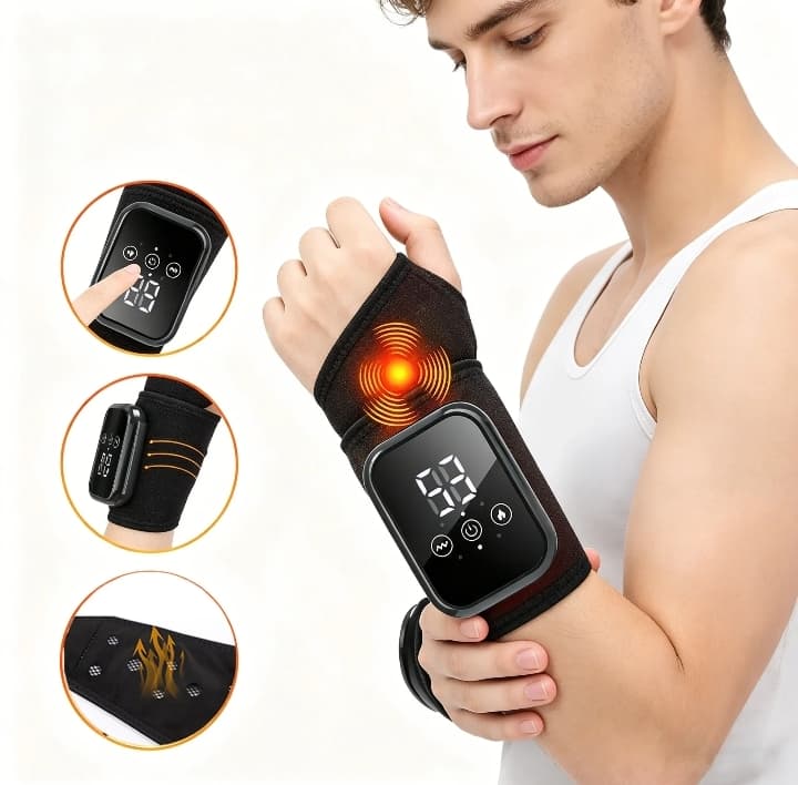 Wireless Heated Wrist Massager