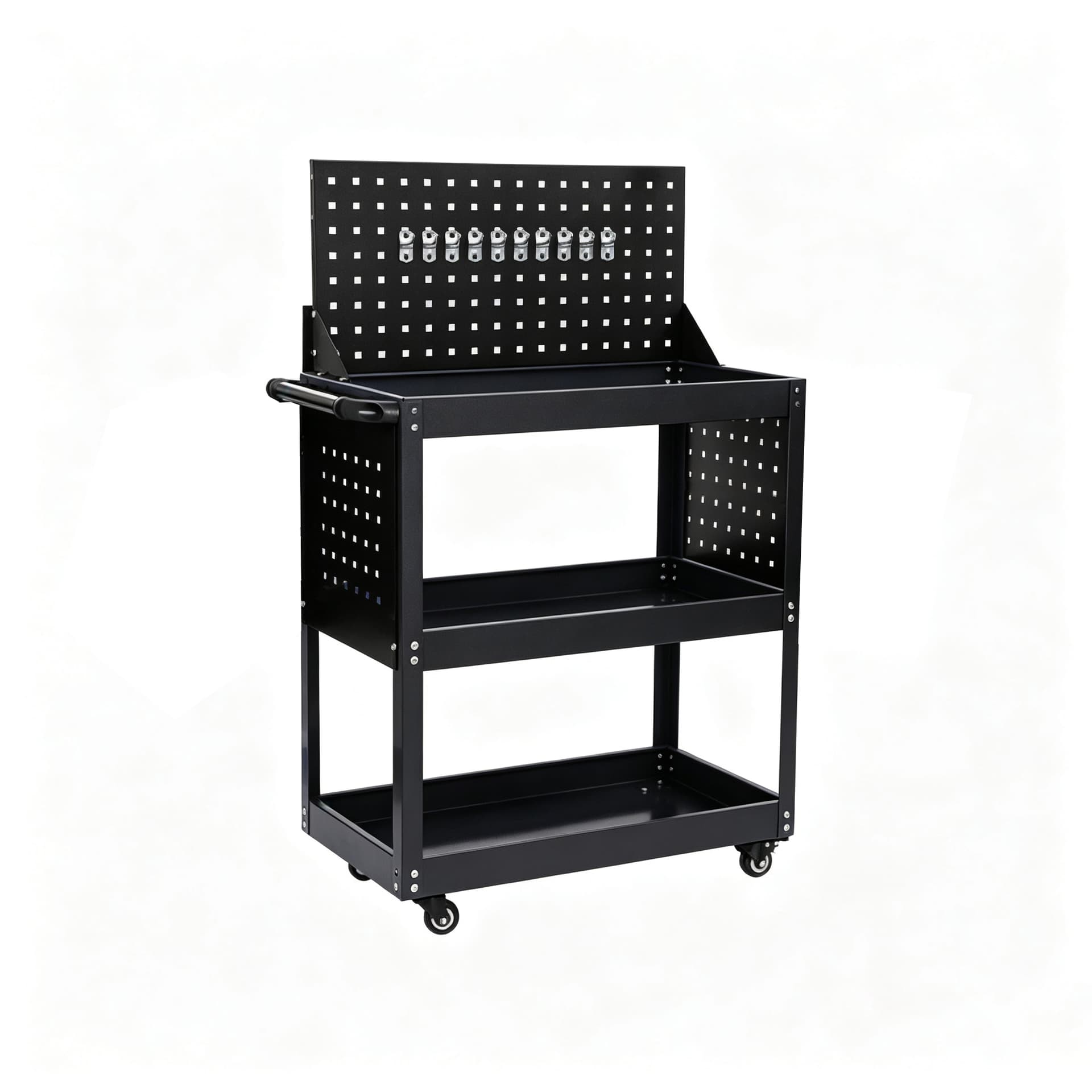 Heavy-Duty Rolling Service Trolley