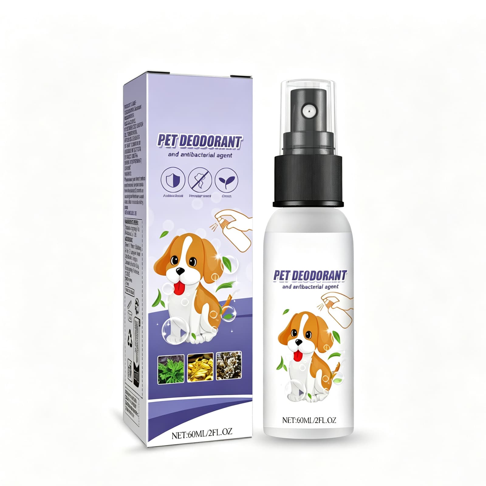 Natural Pet Deodorant Spray 60ml
