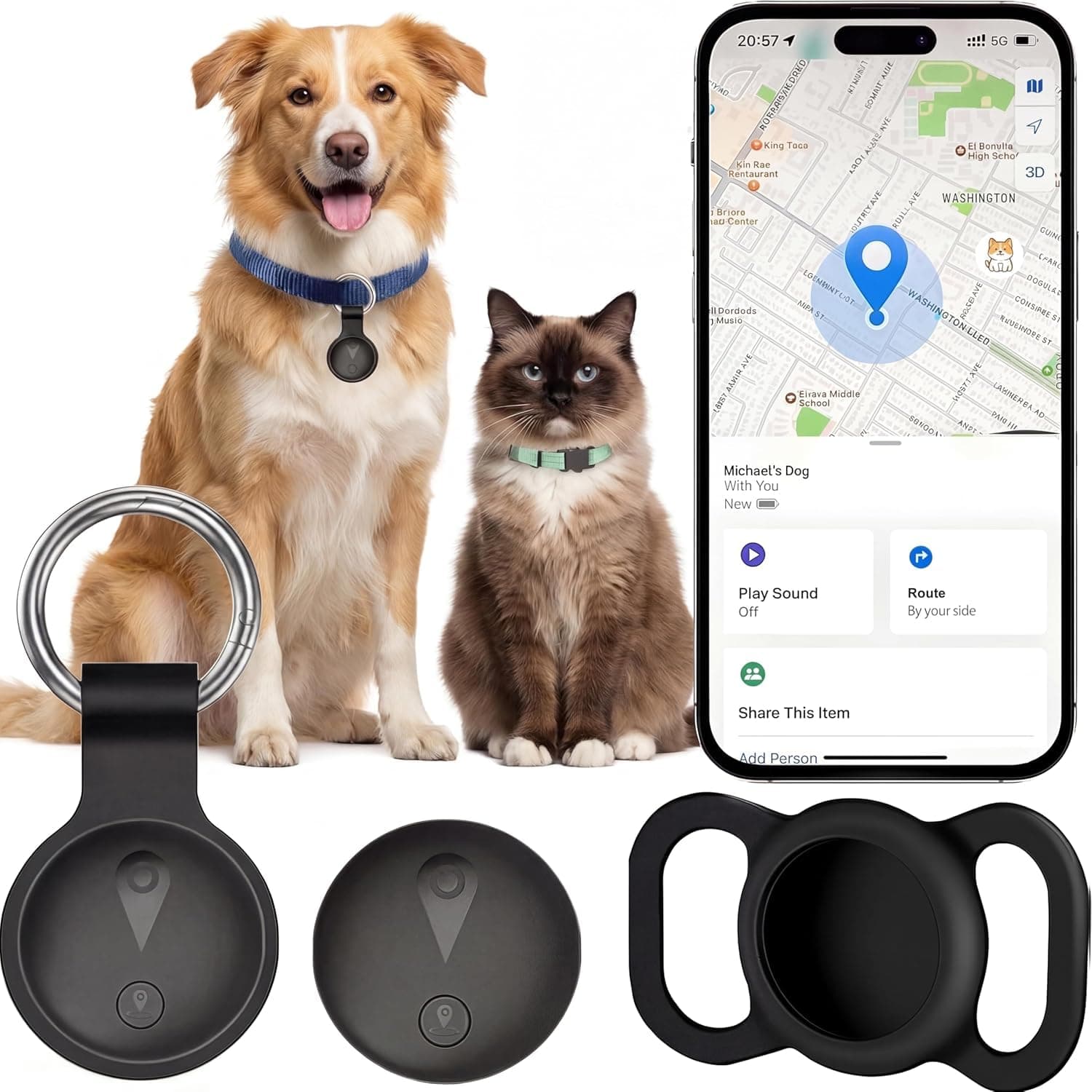 GPS Dog Tracker Smart Collar