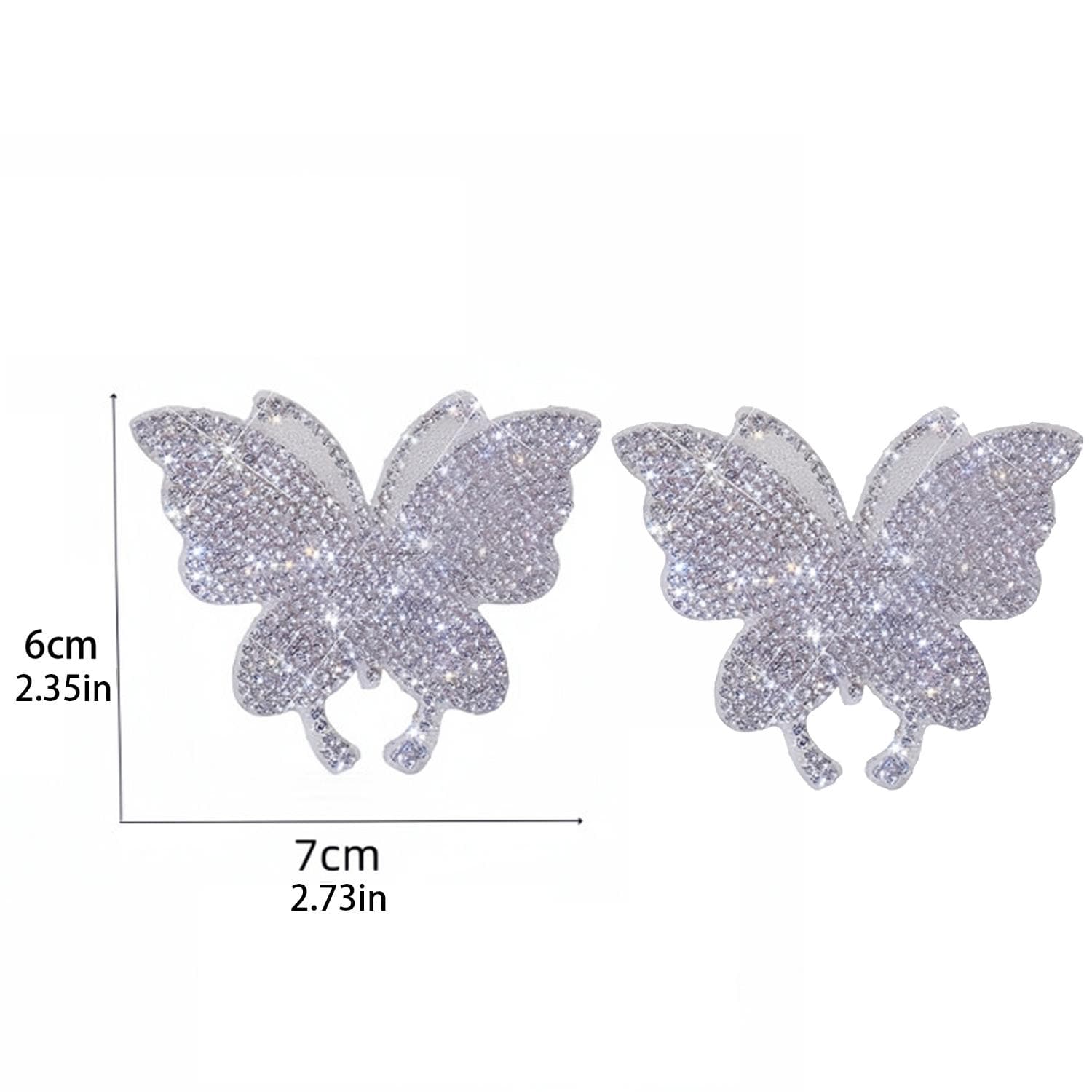 Bling Butterfly Car Decals