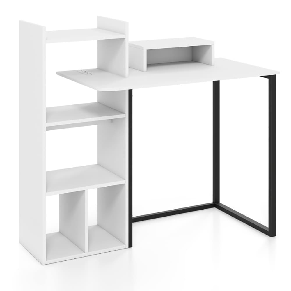Ergonomic Charging Computer Desk