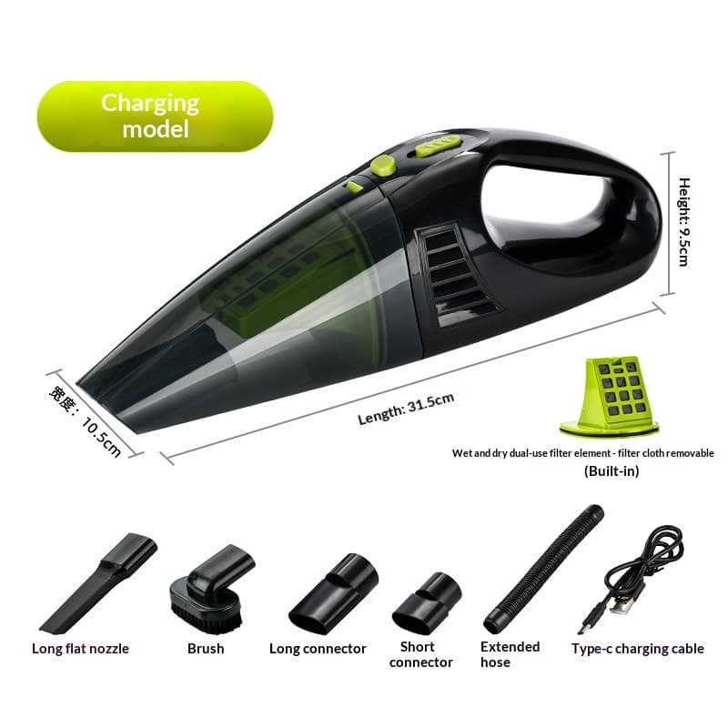 Cordless Mini Wet Dry Vacuum Cleaner