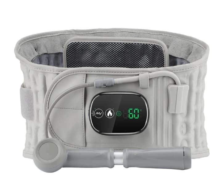 Inflatable Lumbar Traction Heated Belt