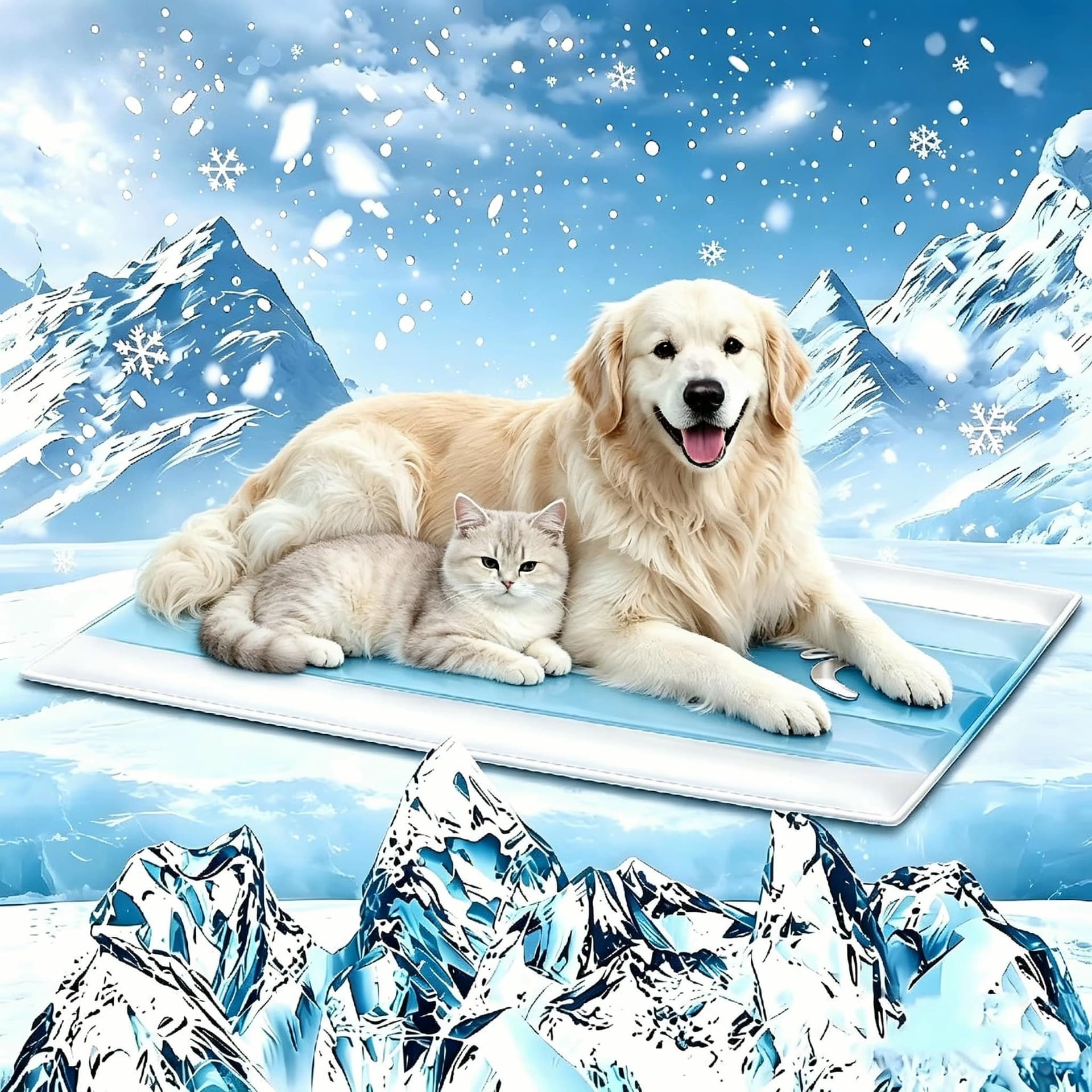 Dog Cooling Gel Mat Pad