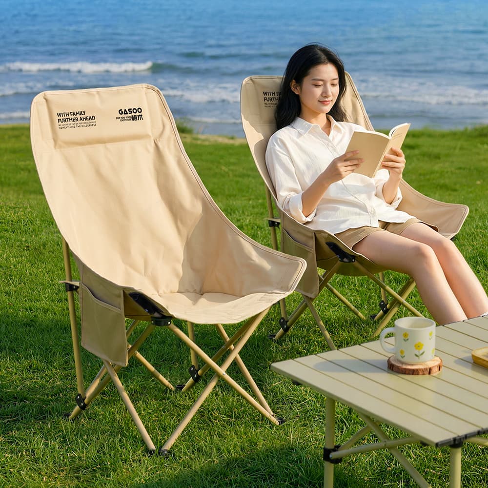 Oversized High-Back Camping Chair